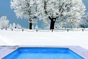 How to winterize the swimming pool heat pump?
